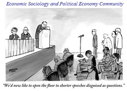 Let the academic conferences season begin! ;-)