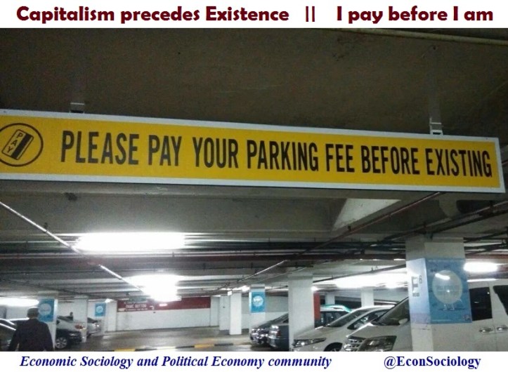 capitalism precedes existance