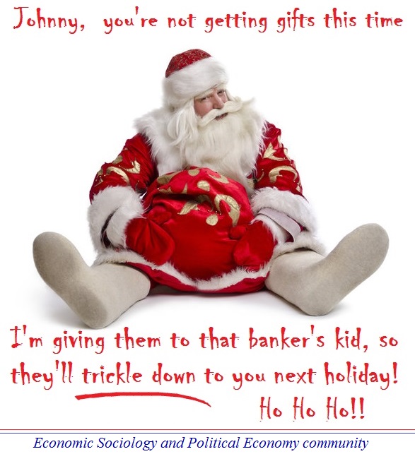 Santa-Claus trickle down