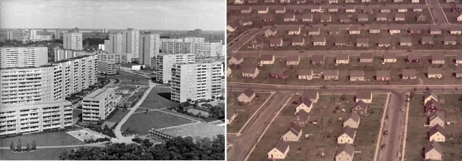 Berlin, Marzahn, Neubaugebiet, Wohnblocks