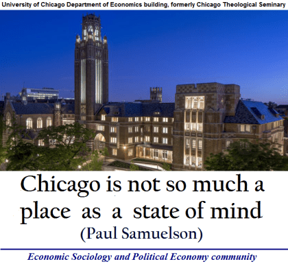 University of Chicago Department of Economics