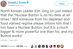 it is a much bigger and more powerful one than his, and my Button works